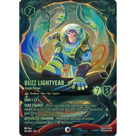 Buzz Lightyear - Jungle Ranger (Iconic) (241/204) - Wilds Unknown Holofoil