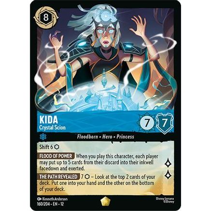Kida - Crystal Scion (160/204) - Wilds Unknown Cold Foil