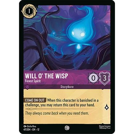 Will o' the Wisp - Forest Spirit (47/204) - Wilds Unknown