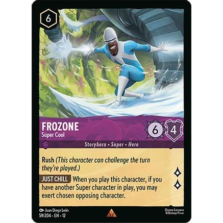 Frozone - Super Cool (59/204) - Wilds Unknown