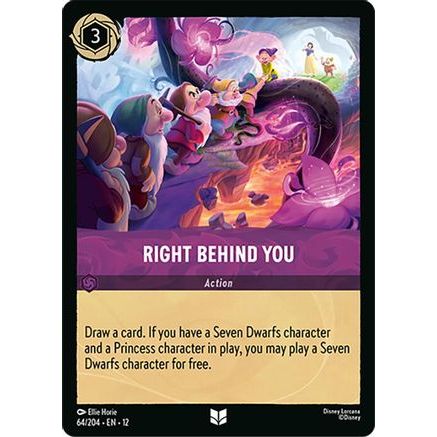 Right Behind You (64/204) - Wilds Unknown Cold Foil