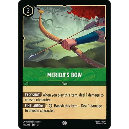 Merida's Bow (101/204) - Wilds Unknown Cold Foil