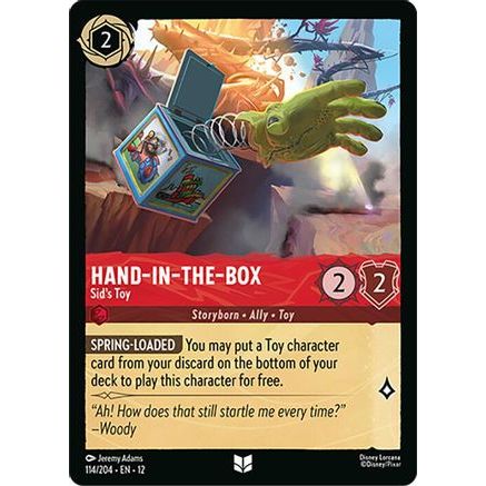 Hand-in-the-Box - Sid's Toy (114/204) - Wilds Unknown Cold Foil