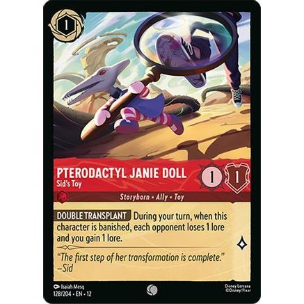 Pterodactyl Janie Doll - Sid's Toy (128/204) - Wilds Unknown