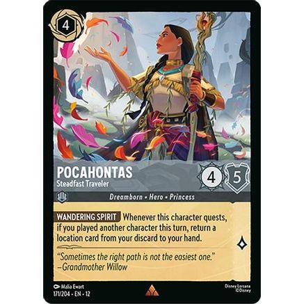 Pocahontas - Steadfast Traveler (171/204) - Wilds Unknown