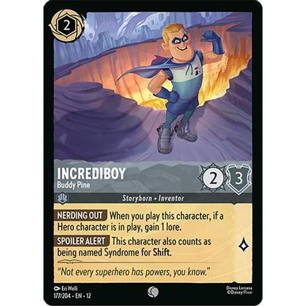 Incrediboy - Buddy Pine (177/204) - Wilds Unknown
