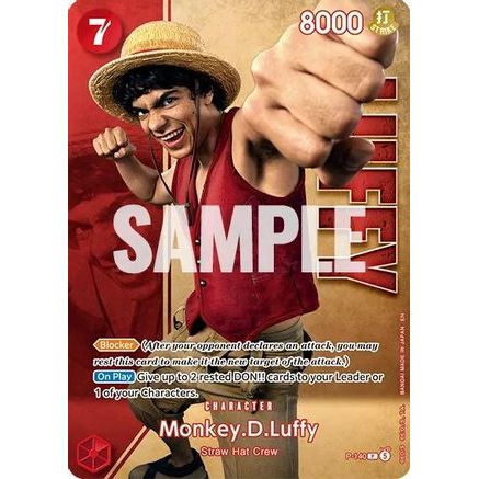 Monkey.D.Luffy - P-140 (Premium Card Collection -Live Action Edition Vol.2 Straw Hat Crew-) (P-140) - One Piece Promotion Cards Foil