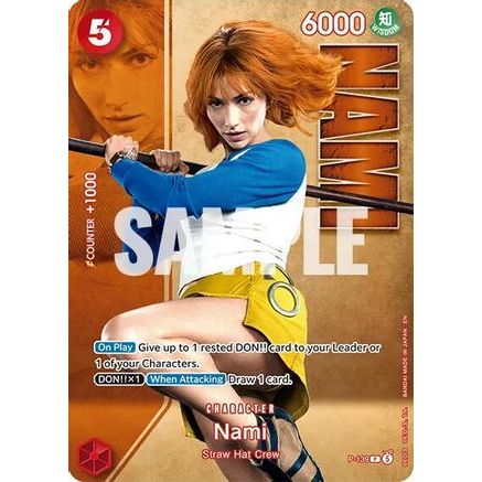Nami - P-139 (Premium Card Collection -Live Action Edition Vol.2 Straw Hat Crew-) (P-139) - One Piece Promotion Cards Foil