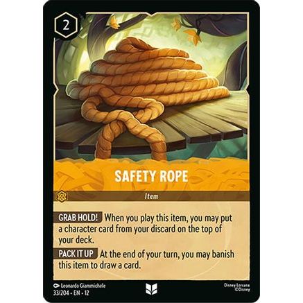 Safety Rope (33/204) - Wilds Unknown Cold Foil