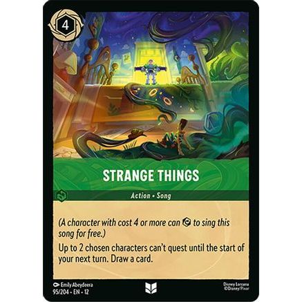 Strange Things (95/204) - Wilds Unknown Cold Foil