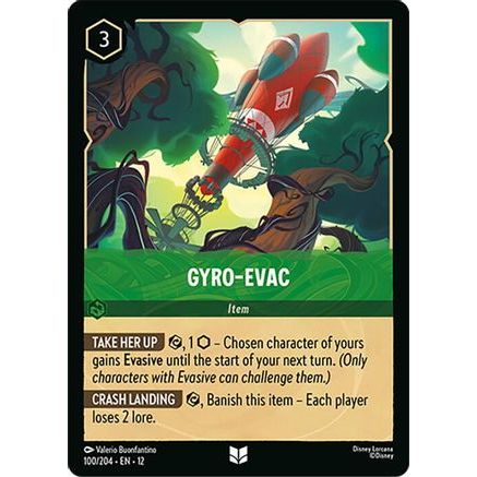 Gyro-Evac (100/204) - Wilds Unknown Cold Foil