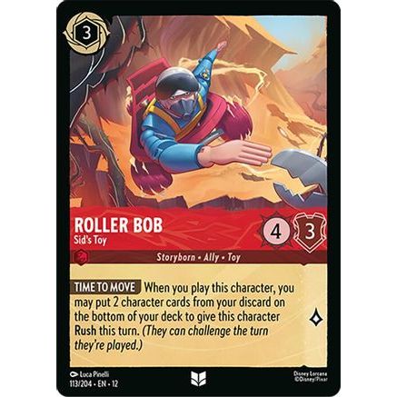 Roller Bob - Sid's Toy (113/204) - Wilds Unknown Cold Foil