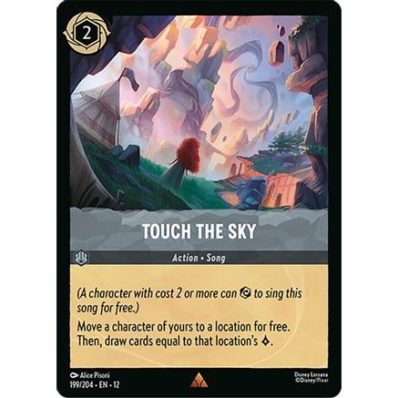 Touch the Sky (199/204) - Wilds Unknown Cold Foil