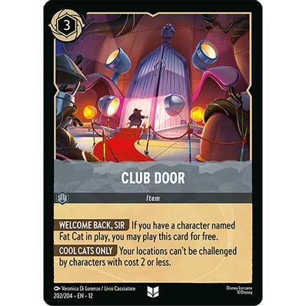 Club Door (202/204) - Wilds Unknown Cold Foil