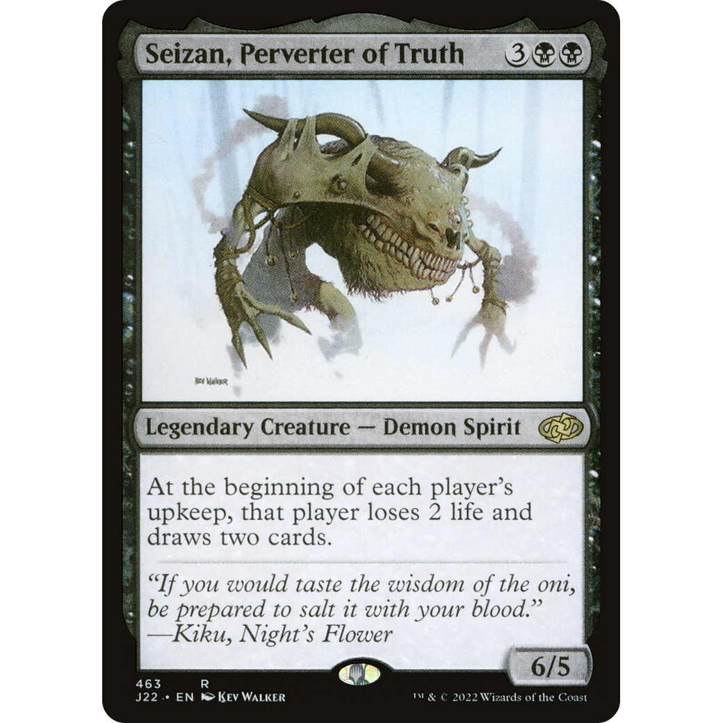 Seizan, Perverter of Truth (J22-463) - Jumpstart 2022