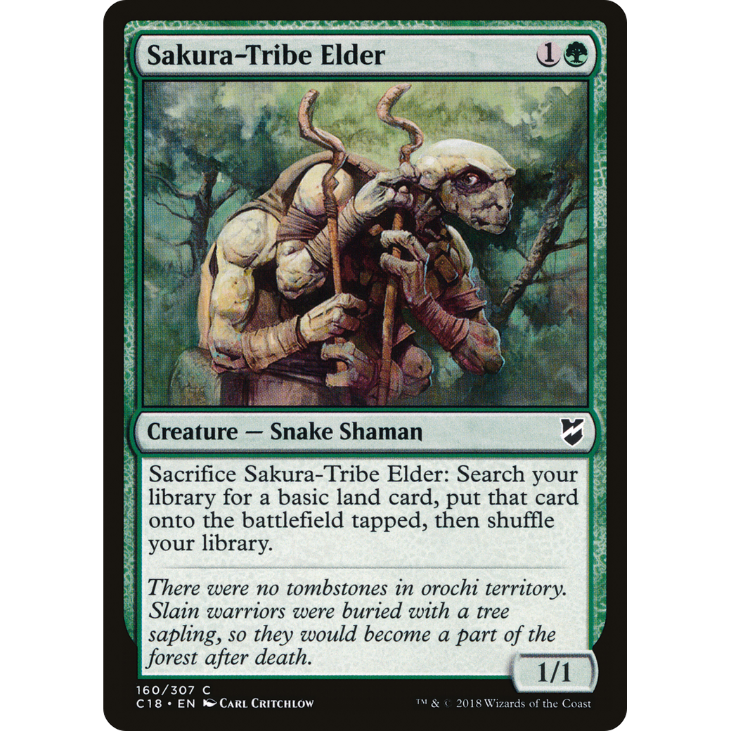 Sakura-Tribe Elder (C18-160) - Commander 2018