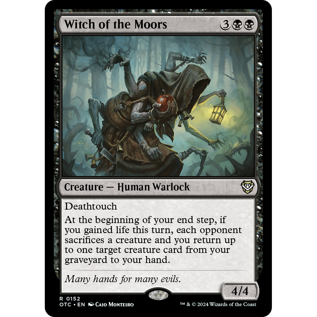 Witch of the Moors (OTC-152) - Outlaws of Thunder Junction Commander