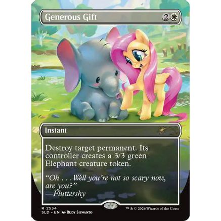 Generous Gift (2534) (SLD-2534) - Secret Lair Drop Series Foil