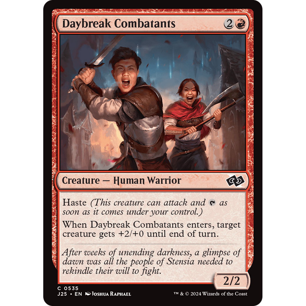 Daybreak Combatants (J25-535) - Foundations Jumpstart