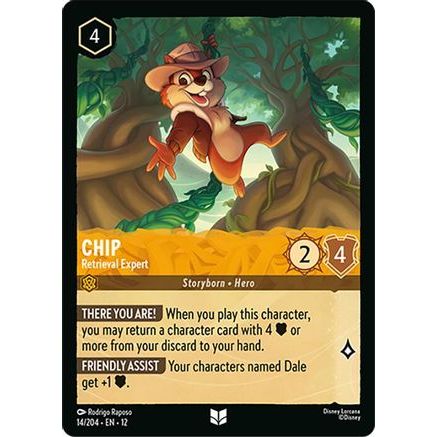 Chip - Retrieval Expert (14/204) - Wilds Unknown Cold Foil