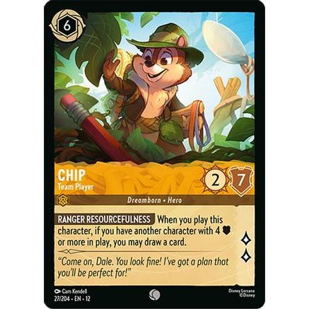 Chip - Team Player (27/204) - Wilds Unknown