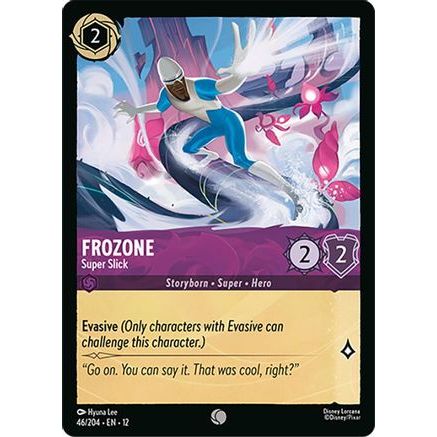 Frozone - Super Slick (46/204) - Wilds Unknown Cold Foil