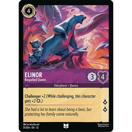 Elinor - Bespelled Queen (51/204) - Wilds Unknown