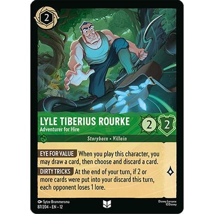 Lyle Tiberius Rourke - Adventurer for Hire (87/204) - Wilds Unknown