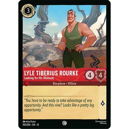 Lyle Tiberius Rourke - Looking for His Moment (105/204) - Wilds Unknown