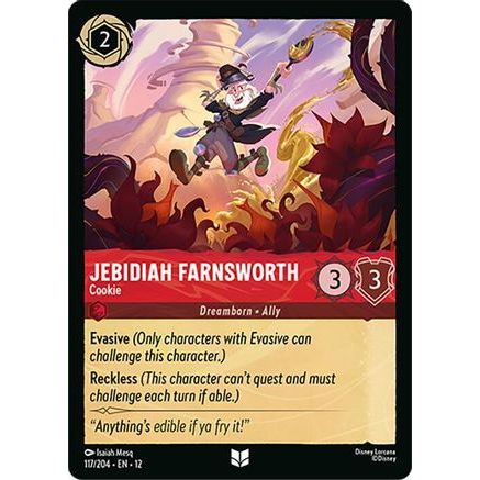 Jebidiah Farnsworth - Cookie (117/204) - Wilds Unknown Cold Foil