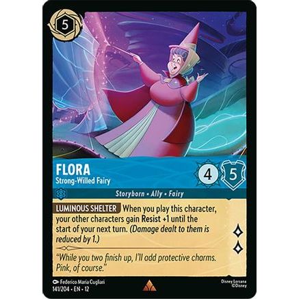 Flora - Strong-Willed Fairy (141/204) - Wilds Unknown