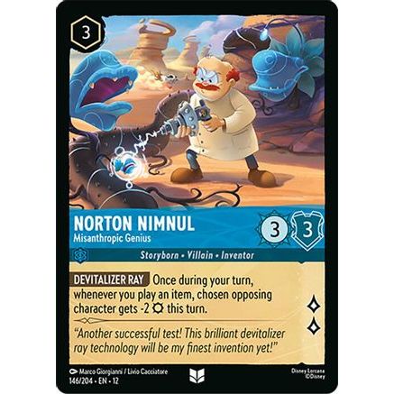 Norton Nimnul - Misanthropic Genius (146/204) - Wilds Unknown Cold Foil