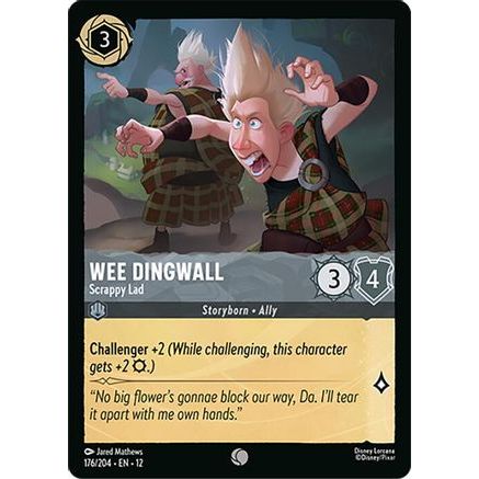 Wee Dingwall - Scrappy Lad (176/204) - Wilds Unknown Cold Foil