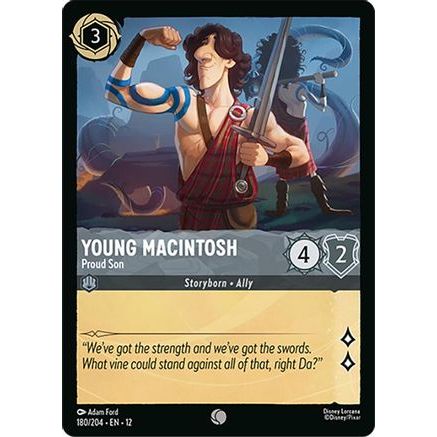 Young Macintosh - Proud Son (180/204) - Wilds Unknown Cold Foil
