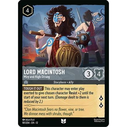 Lord Macintosh - Wiry and High-Strung (181/204) - Wilds Unknown Cold Foil