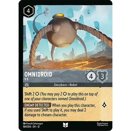 Omnidroid - V.9 (Foil) (184/204) - Wilds Unknown Cold Foil