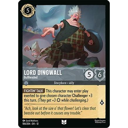 Lord Dingwall - Bullheaded (186/204) - Wilds Unknown Cold Foil