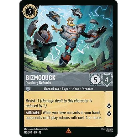 Gizmoduck - Duckburg Defender (193/204) - Wilds Unknown
