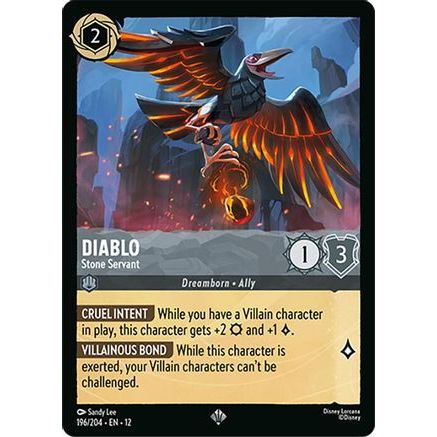 Diablo - Stone Servant (196/204) - Wilds Unknown Cold Foil