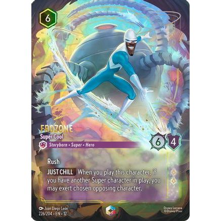 Frozone - Super Cool (Enchanted) (226/204) - Wilds Unknown Holofoil