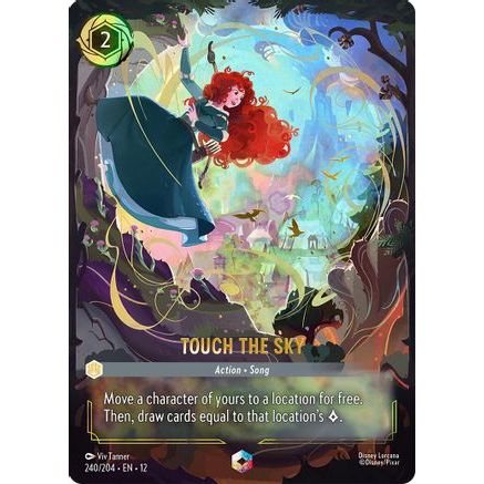 Touch the Sky (Enchanted) (240/204) - Wilds Unknown Holofoil