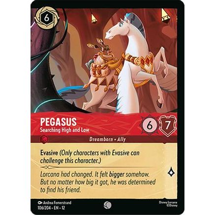 Pegasus - Searching High and Low (Foil) (106/204) - Wilds Unknown Cold Foil