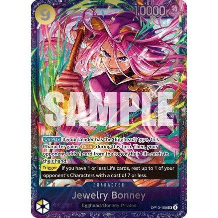 Jewelry Bonney (Treasure Cup May 2026) (OP13-108) - One Piece Promotion Cards Foil