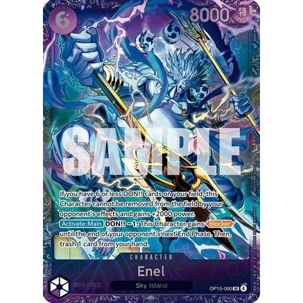 Enel (Treasure Cup May 2026) (OP15-060) - One Piece Promotion Cards Foil