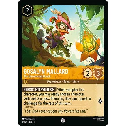 Gosalyn Mallard - The Quiverwing Quack (1/204) - Wilds Unknown