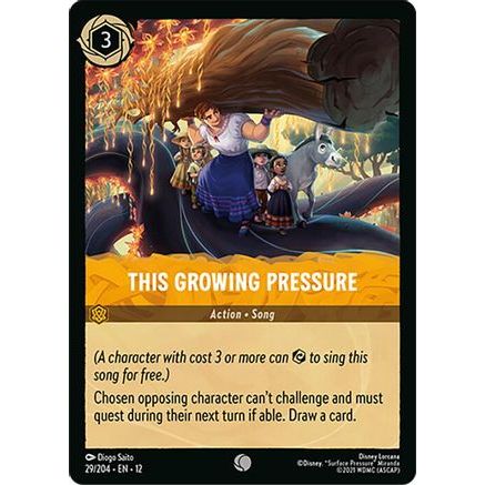 This Growing Pressure (29/204) - Wilds Unknown Cold Foil