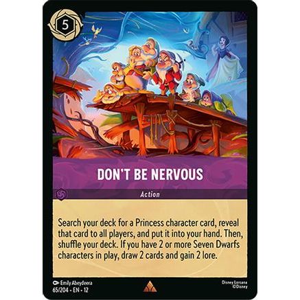 Don't Be Nervous (65/204) - Wilds Unknown Cold Foil