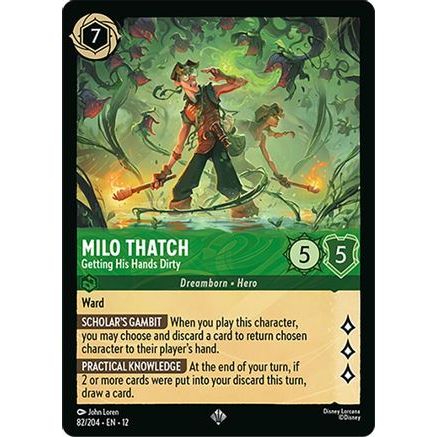 Milo Thatch - Getting His Hands Dirty (82/204) - Wilds Unknown