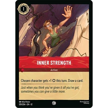 Inner Strength (129/204) - Wilds Unknown Cold Foil