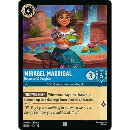 Mirabel Madrigal - Resourceful Daughter (142/204) - Wilds Unknown Cold Foil